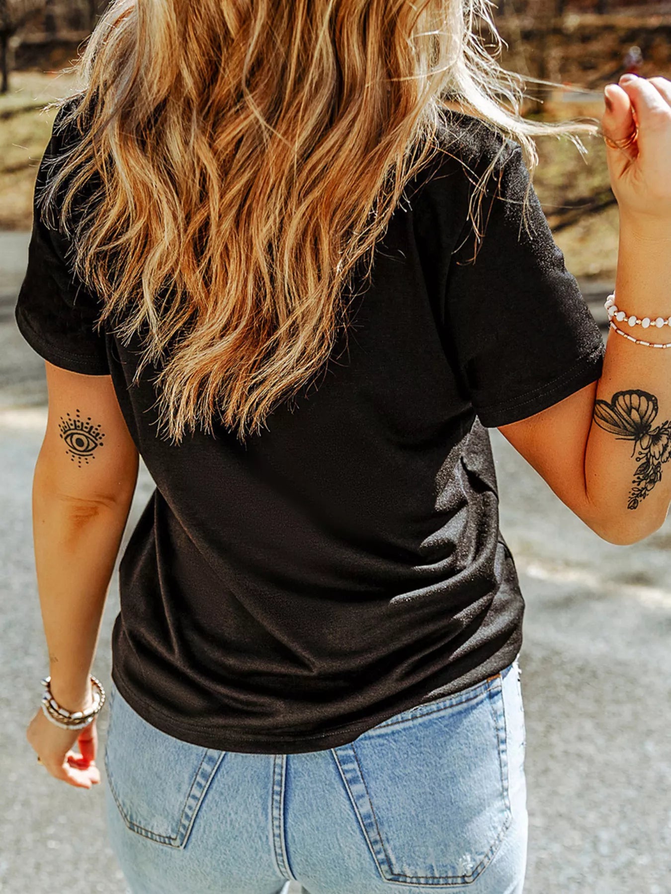 Oversized t-shirt featuring a poodle graphic in a soft polyester cotton blend fabric.