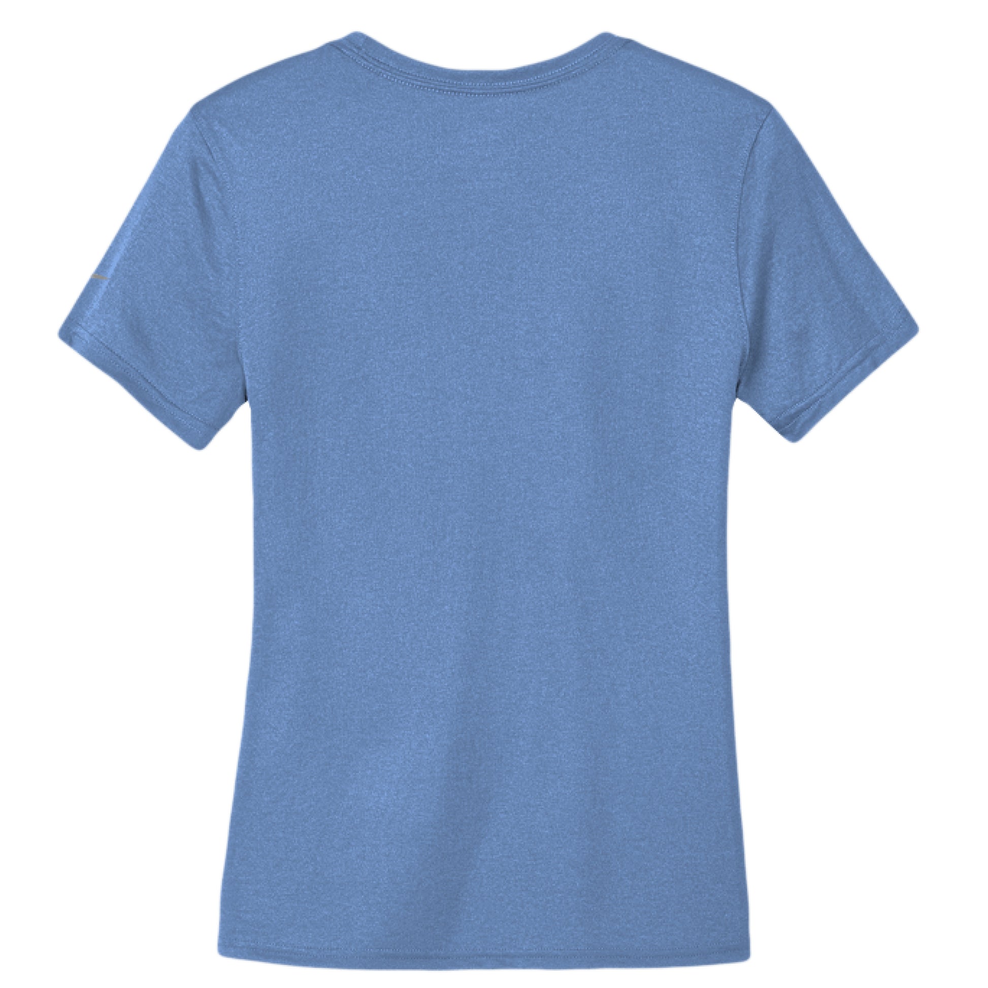Women's powder blue Nike Dri-FIT Legend Tee with Ole Miss design.
