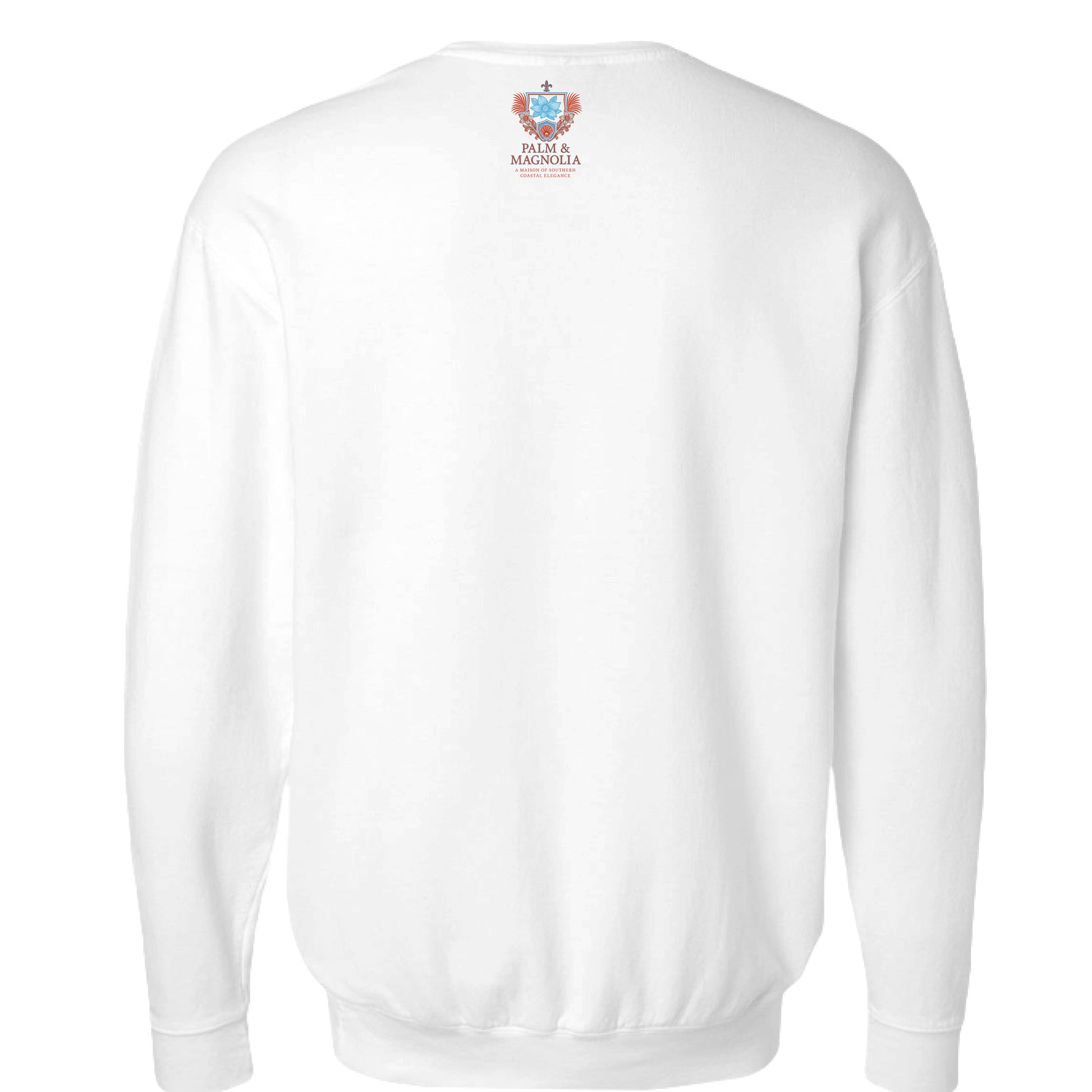 Lightweight unisex crewneck sweatshirt in cotton with relaxed fit and ribbed collar and cuffs.