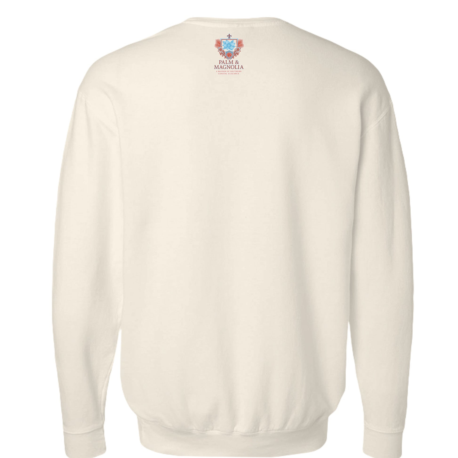 Lightweight unisex crewneck sweatshirt in soft, garment-dyed cotton with a relaxed fit.