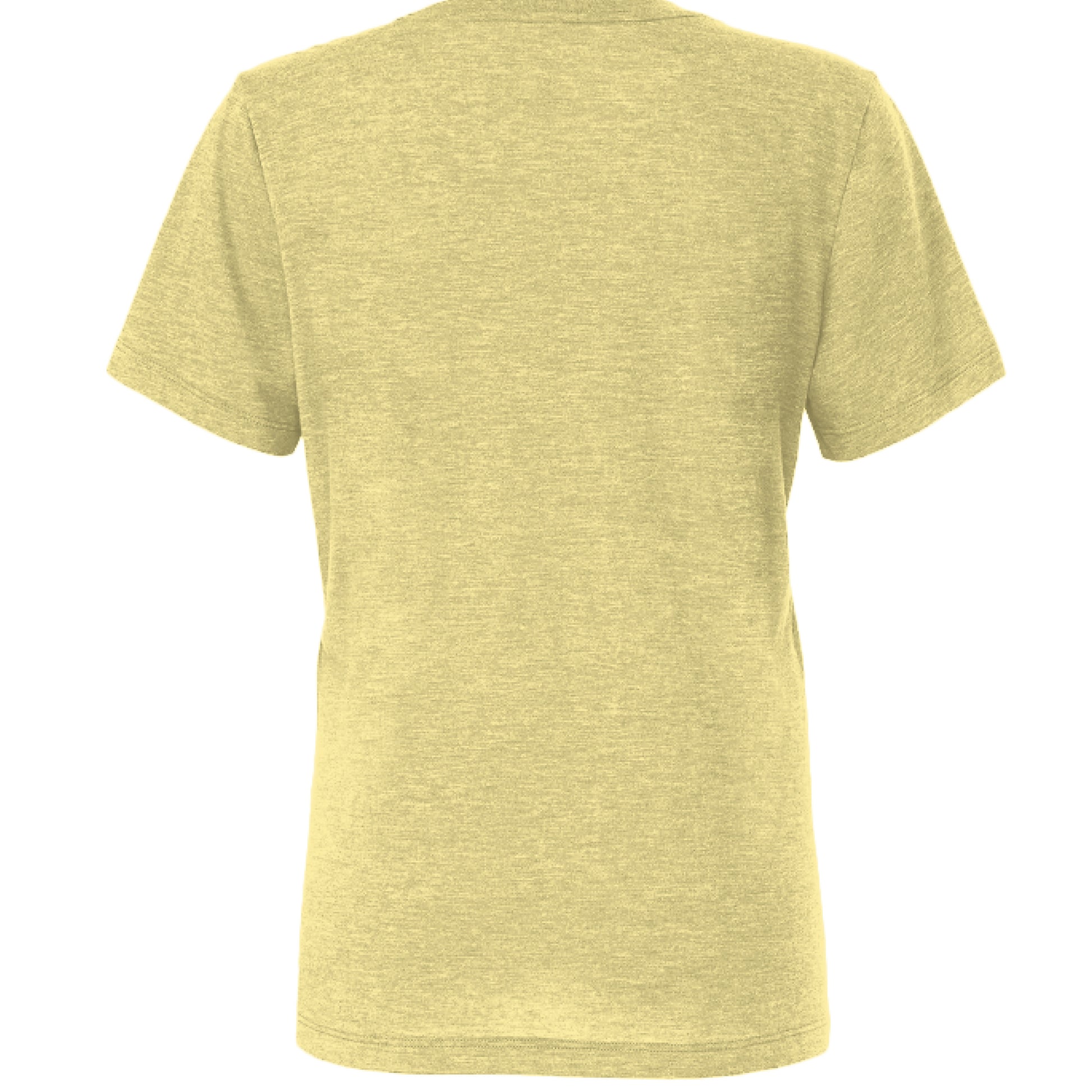 Soft, relaxed fit crewneck t-shirt made from a triblend fabric in various colors.