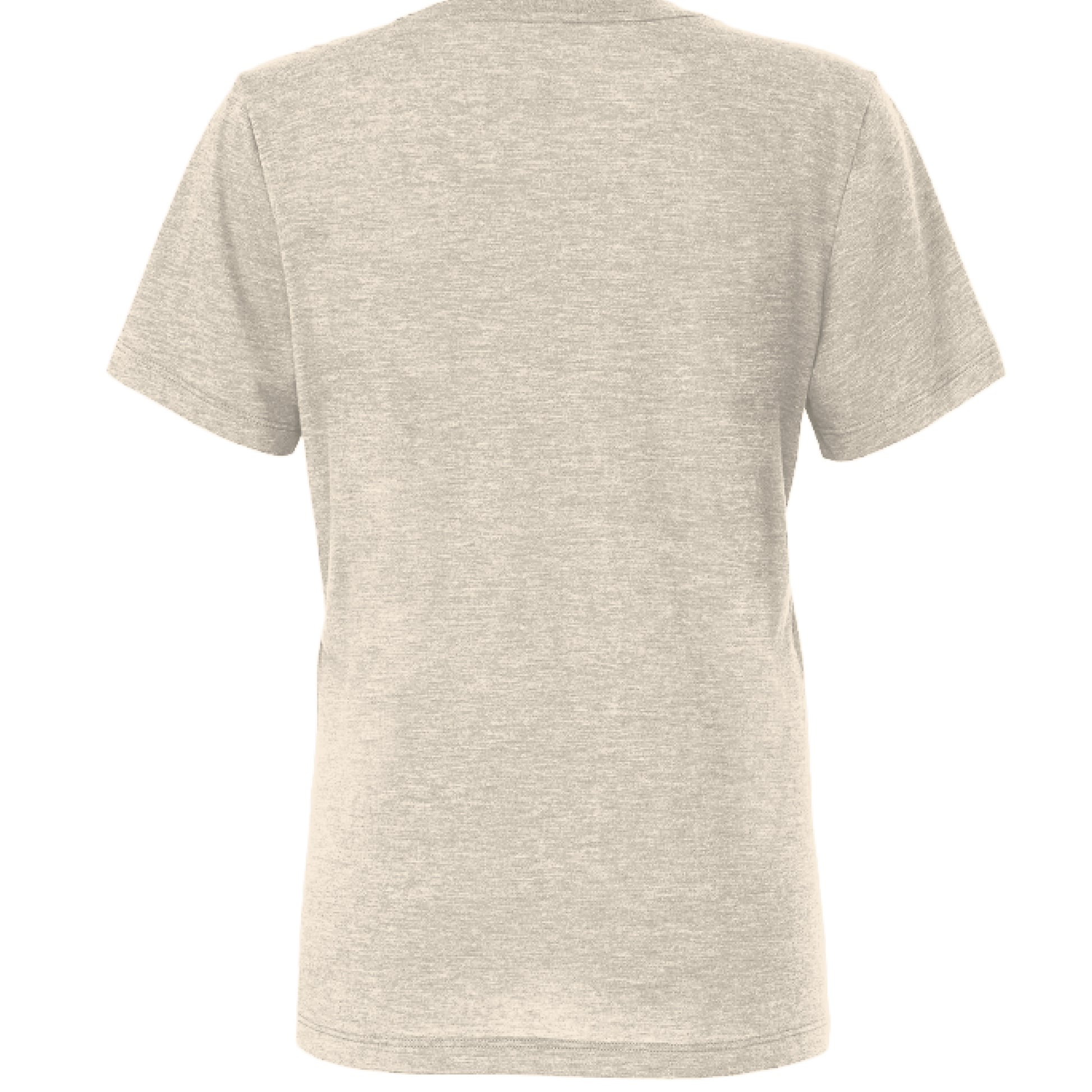 Soft, relaxed-fit crewneck t-shirt in a triblend fabric with a flattering silhouette.