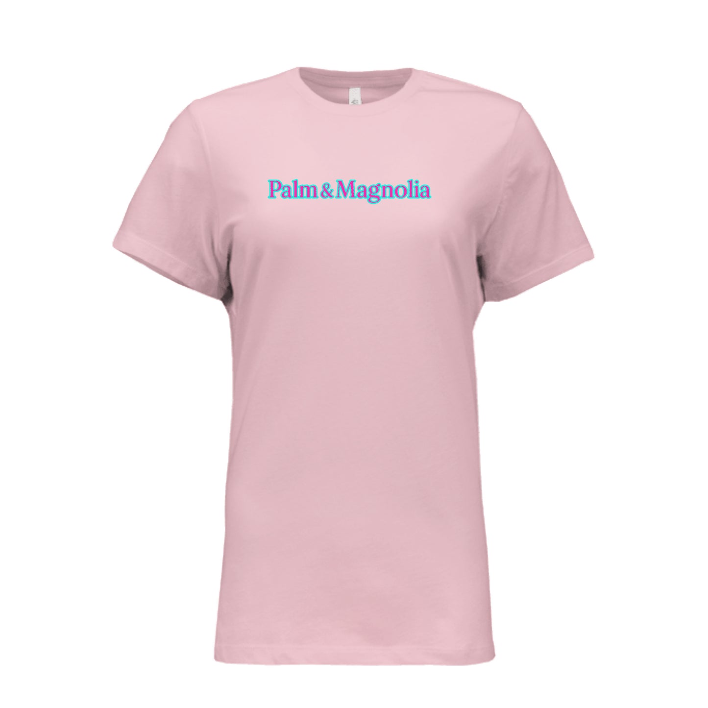 Light grey relaxed jersey cotton t-shirt with a crewneck and short sleeves.