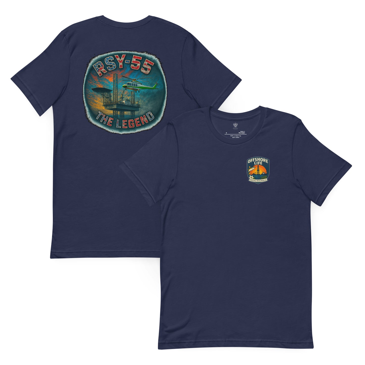Lightweight unisex t-shirt made from soft cotton blend with side-seamed construction.