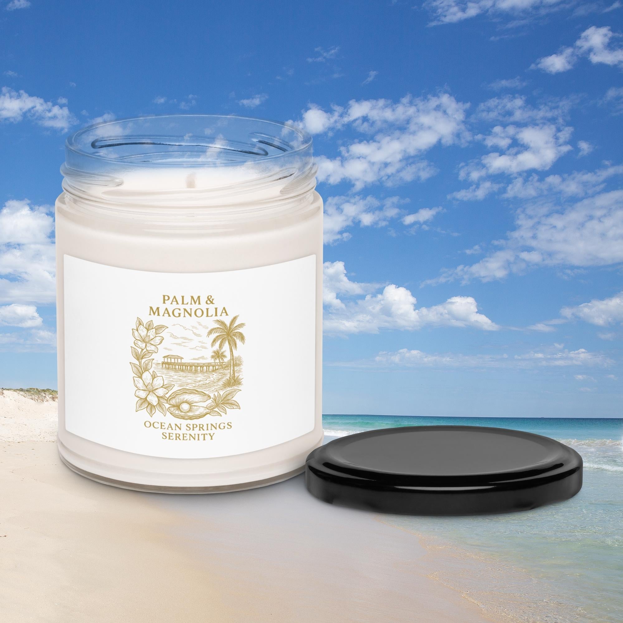 🕯️ Palm & Magnolia Coastal Heritage Candle Collection