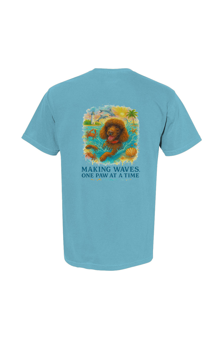 Making Waves Heavyweight Pocket-T-Shirt