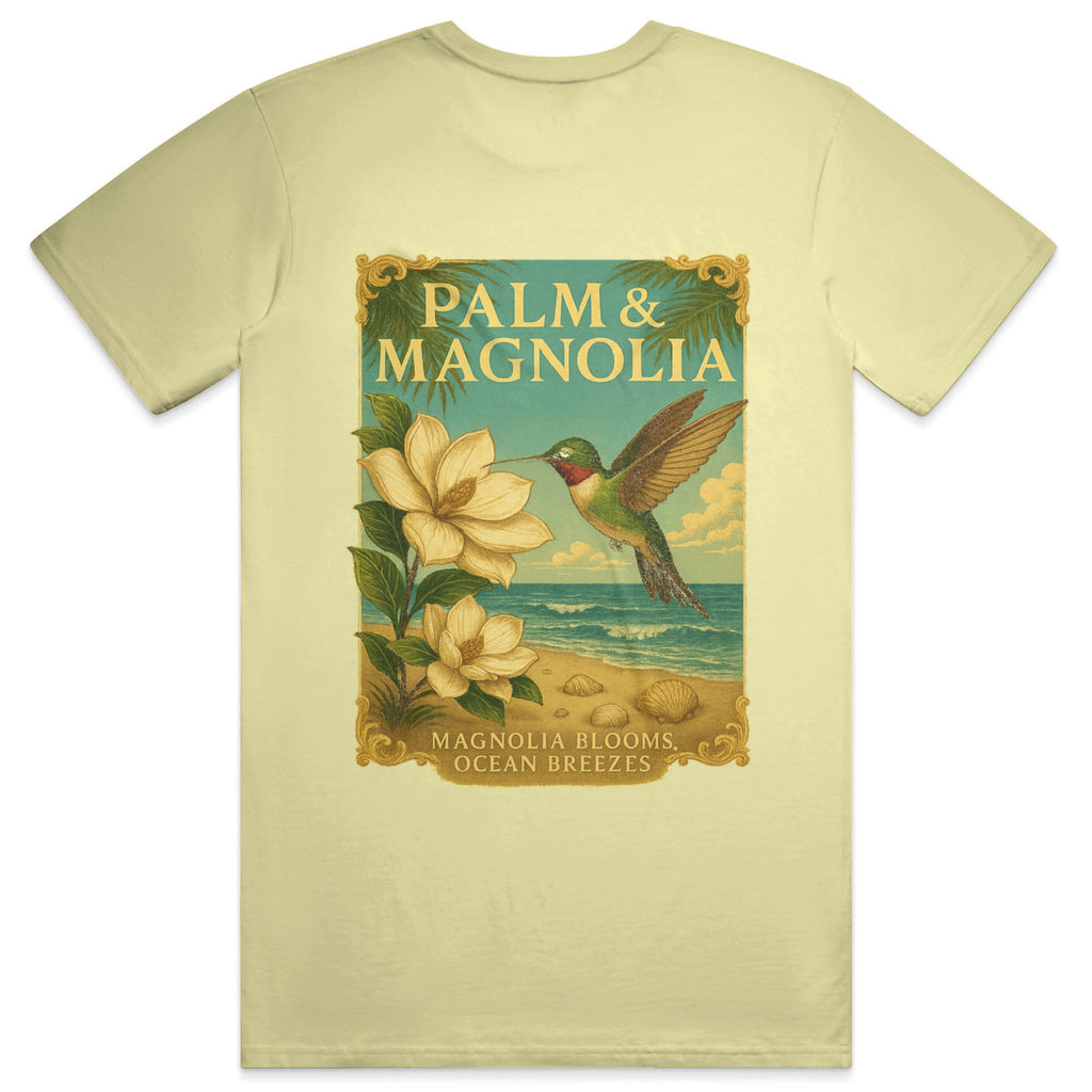 Magnolia Blooms, Ocean Breezes Tee – Palm & Magnolia Private Label