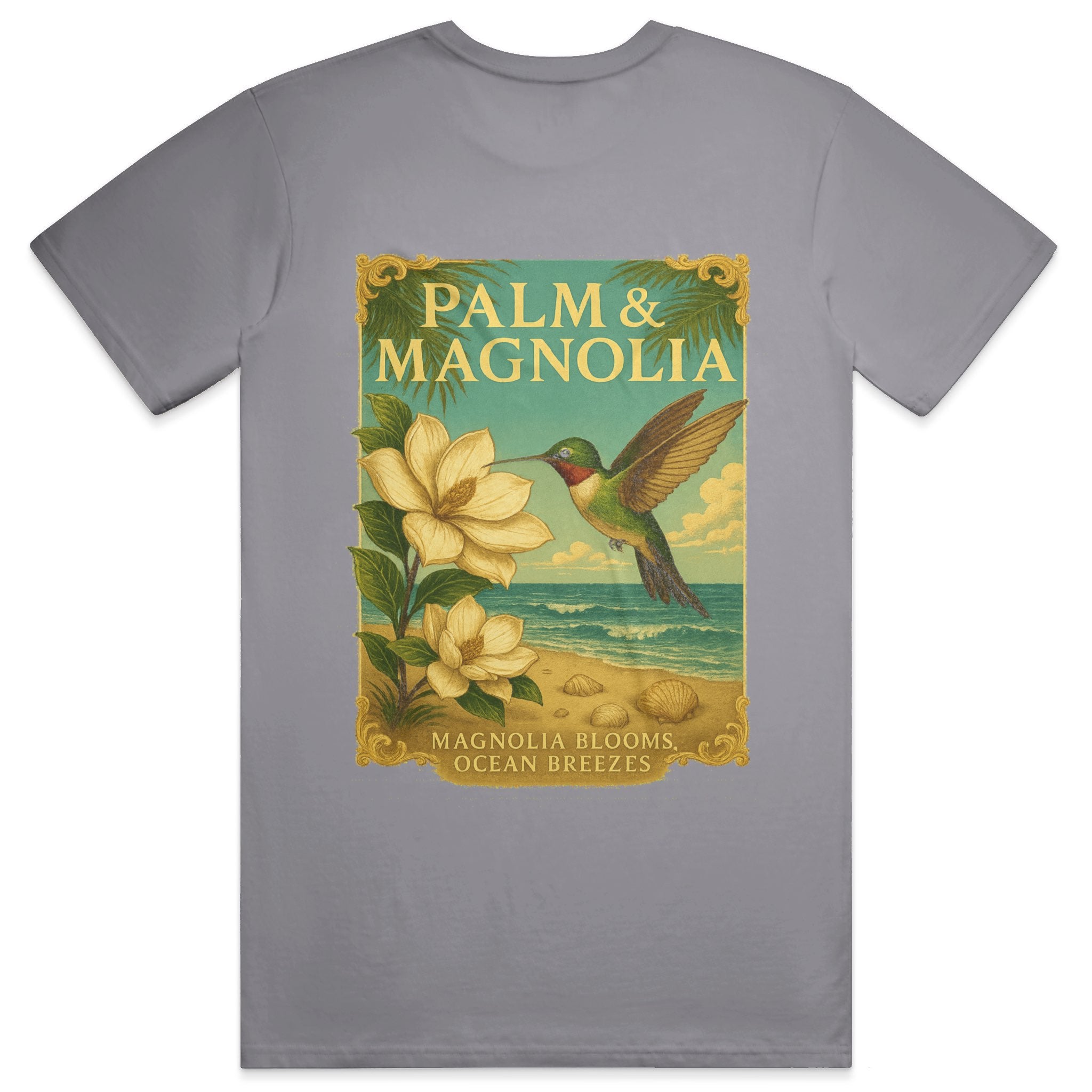 Magnolia Blooms, Ocean Breezes Tee – Palm & Magnolia Private Label