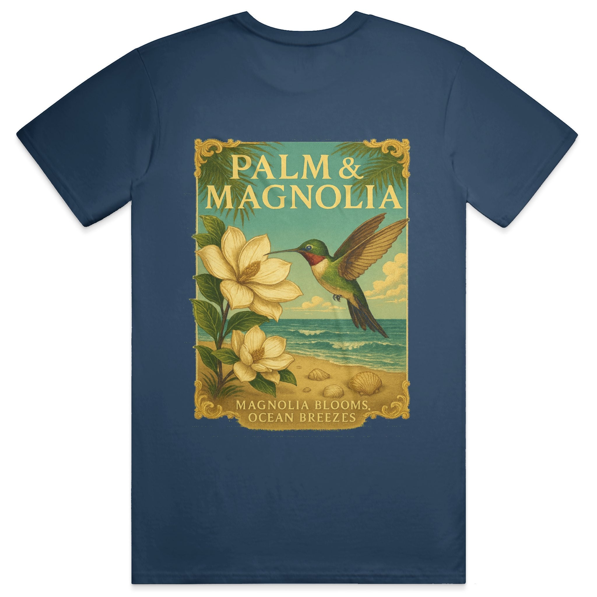 Magnolia Blooms, Ocean Breezes Tee – Palm & Magnolia Private Label