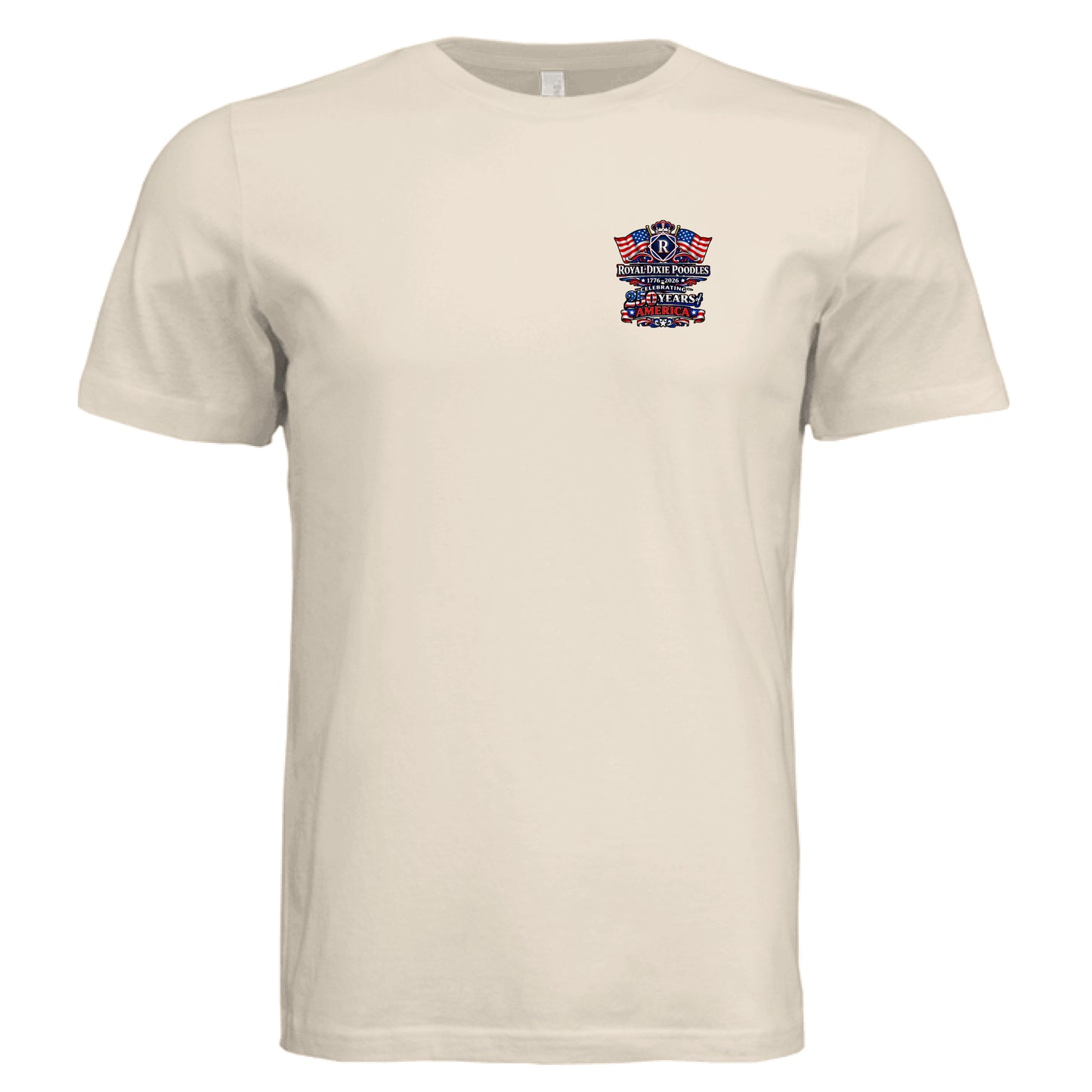 Solid Natural Triblend - FRONT