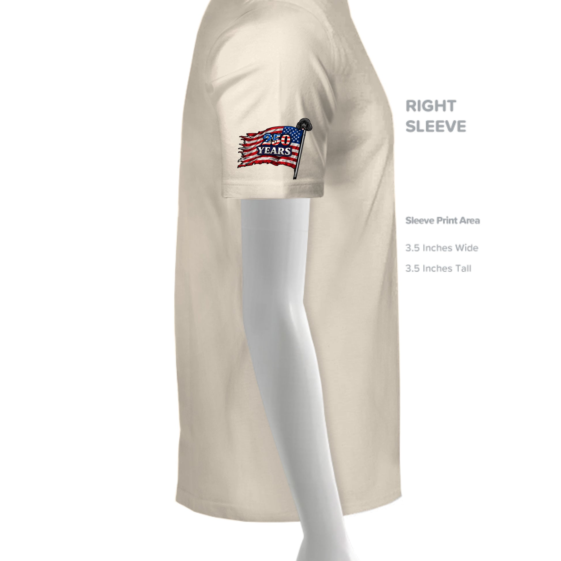 Solid Natural Triblend - SLEEVE_RIGHT