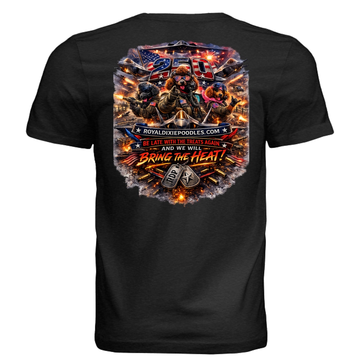 BLK HTHR TRIBLND - BACK