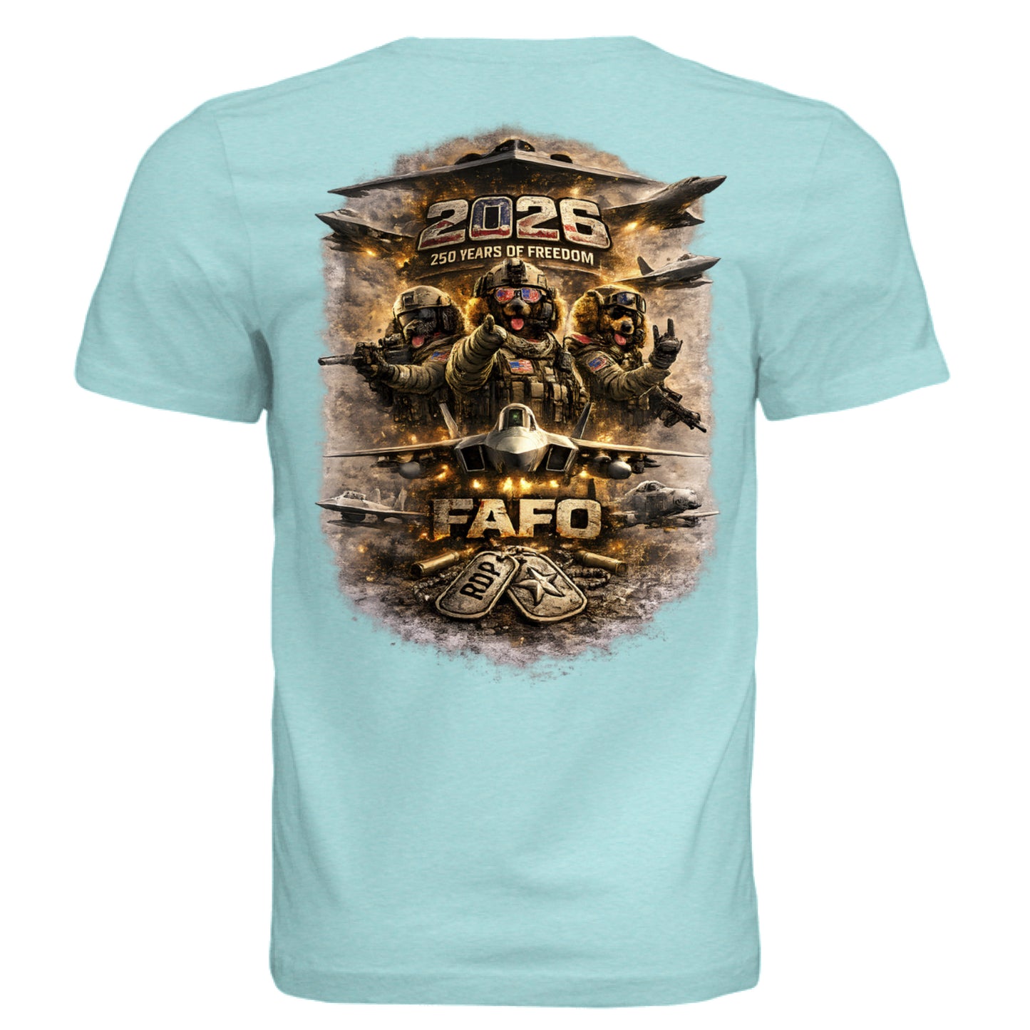 SEA GREEN TRBLND - BACK