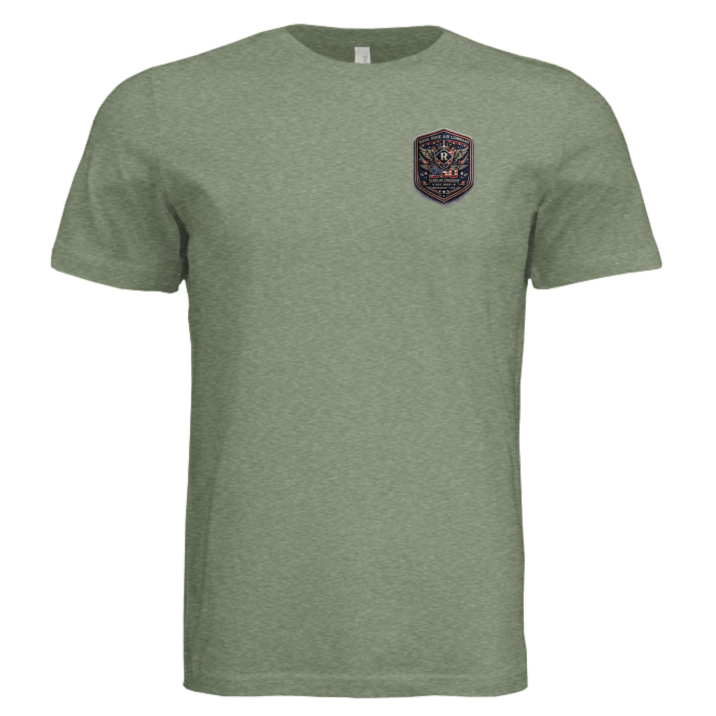 OLIVE TRIBLEND - FRONT