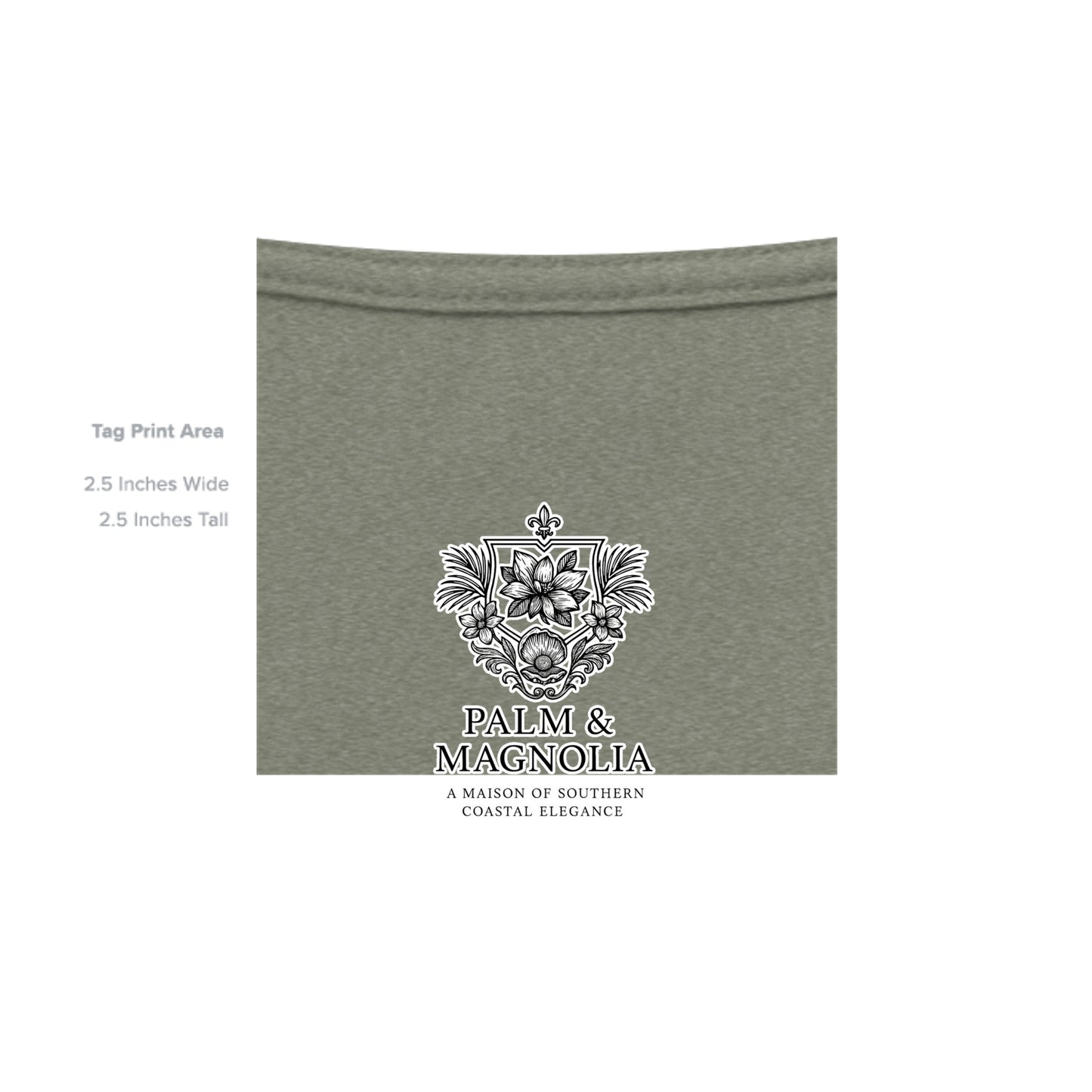 Military Green Triblend - 3413C - INSIDE_TAG_LINE