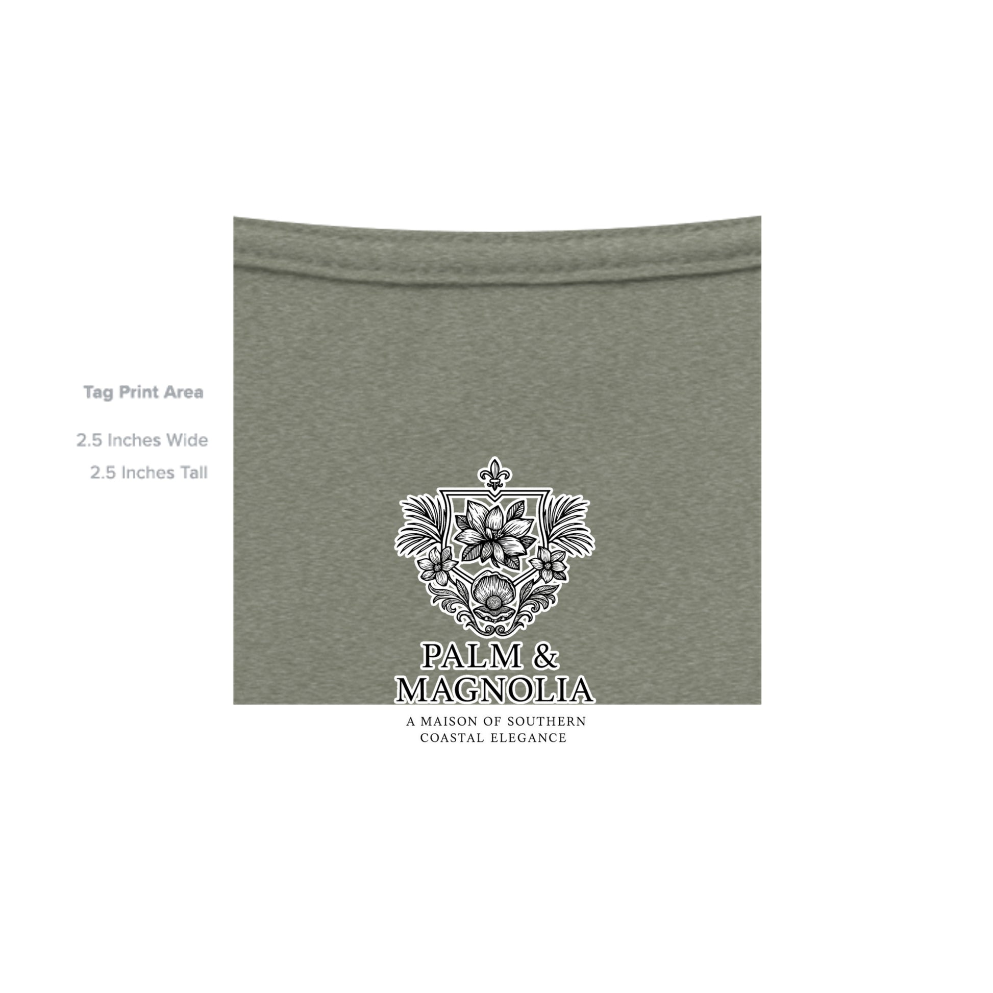 Military Green Triblend - 3413C - INSIDE_TAG_LINE