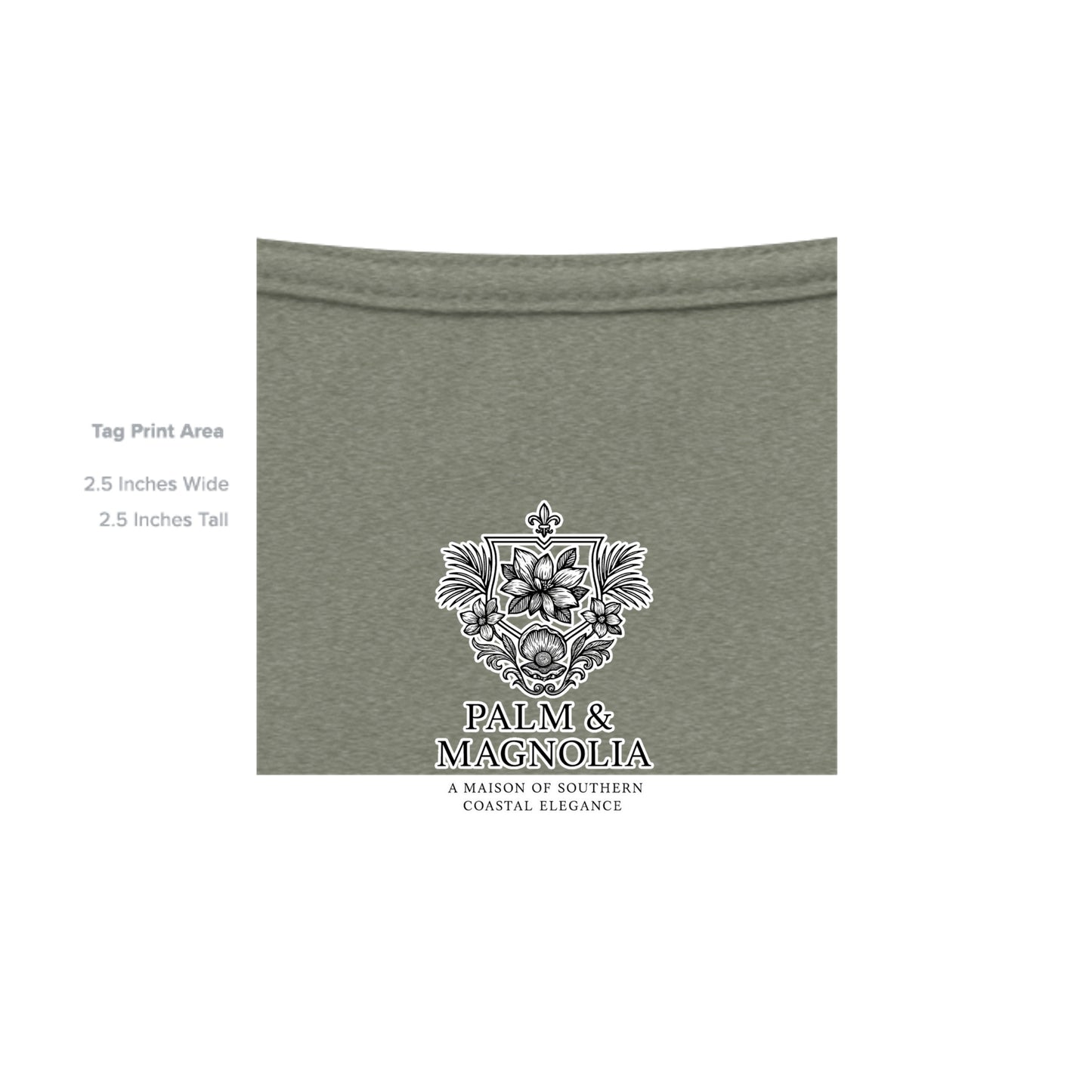 Military Green Triblend - 3413C - INSIDE_TAG_LINE